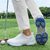 economico Scarpe da Golf da Uomo-scarpe da golf bianche da uomo con chiusura a cerniera, tomaia traspirante e suola ammortizzata per comfort e prestazioni sul campo