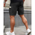 tanie Na wolnym powietrzu-Męskie Spodenki cargo Szorty Letnie szorty Ściągana na sznurek Elastyczny pas Multi Pocket Równina Komfort Zdatny do noszenia Krótki Na zewnątrz Sport Codzienny Moda Codzienny Czarny Khaki