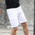cheap Outdoor-Men&#039;s Cargo Shorts Shorts Summer Shorts Multi Pocket Flap Pocket Plain Comfort Wearable Knee Length Outdoor Sport Daily Fashion Casual Black White