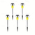 billige Pathway Lights &amp; Lanterns-5 stk utendørs solcelle lite rør lampe gårdsplass hage sti gjerde plen bryllup festival atmosfære dekorativ lampe