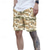 cheap Classic-Men&#039;s Cargo Shorts Camo Shorts Shorts Summer Shorts Drawstring Elastic Waist Multi Pocket Camouflage Comfort Wearable Knee Length Outdoor Sport Daily Fashion Casual White Light Green