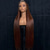 cheap Human Hair Lace Front Wigs-Human Hair 5x5 Closure 13x4 Lace Front Wig Free Part Brazilian Hair Straight Brown Wig 130% 150% Density 100% Virgin Glueless Pre-Plucked For Women Long Human Hair Lace Wig