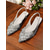 cheap Semi-Formal-Slingback Wedding Shoes with Beaded Detail for Women - Ivory Crystal-Embellished Flats for Bridal Occasions