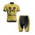 cheap Men&#039;s Clothing Sets-Men&#039;s Cycling Jersey with Shorts Short Sleeve Mountain Bike MTB Road Bike Cycling Yellow Orange Gray Graphic Bike Spandex Sports Graphic Clothing Apparel