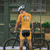 cheap Men&#039;s Clothing Sets-Men&#039;s Cycling Jersey with Shorts Short Sleeve Mountain Bike MTB Road Bike Cycling Yellow Orange Gray Graphic Bike Spandex Sports Graphic Clothing Apparel