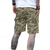 cheap Classic-Men&#039;s Cargo Shorts Camo Shorts Shorts Summer Shorts Drawstring Elastic Waist Multi Pocket Camouflage Comfort Wearable Knee Length Outdoor Sport Daily Fashion Casual White Light Green
