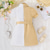 cheap Casual Dresses-Kids Girls&#039; Dress Color Block Short Sleeve Outdoor Casual Tie Knot Puff Sleeve Fashion Adorable Polyester Knee-length Casual Dress A Line Dress Summer Spring 4 years+ Yellow Pink Purple