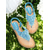 voordelige Bruid-Platte sandalen voor dames in boho-stijl met kralen en bloemenmotief – comfortabele instapschoenen voor bruiloften in de buitenlucht, op het strand of in de tuin.