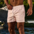 cheap Men&#039;s Swimming Shorts-Men&#039;s Board Shorts Swim Shorts Swim Trunks Striped Lightweight Breathable Drawstring Elastic Waist Beach Swimming Pool Vacation Hawaiian Black Pink