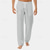 cheap Classic-Men&#039;s Linen Pants Trousers Summer Pants Beach Pants Pocket Drawstring Elastic Waist Plain Comfort Breathable Vacation Daily Holiday Hawaiian Boho Black White