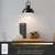 preiswerte Pendelleuchte-Industrielle Retro-Pendelleuchte aus Metall, Kronleuchter, moderner Bauernhausbalkon, Flur, dekorative Beleuchtungskörper, Nachttischlampe, schwarze Hängelampe, 1 Kopf, 110–240 V