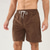 cheap Casual Shorts-Men's Shorts Summer Shorts Casual Shorts Corduroy Shorts Pocket Drawstring Elastic Waist Plain Comfort Breathable Short Outdoor Vacation Sport Casual Black White