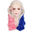 cheap Couple &amp; Group Costumes-Harley Quinn Costumes 13 PCS Set Joker 2 Suicide Squad Clown Cosplay Costume Outfits with Wigs Accessries Embroidered Women's Girls' Movie Cosplay Halloween Carnival Performance Party