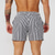 cheap Men&#039;s Swimming Shorts-Men&#039;s Board Shorts Swim Shorts Swim Trunks Striped Lightweight Breathable Drawstring Elastic Waist Beach Swimming Pool Vacation Hawaiian Black Pink
