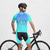 billiga Tröjor för män-Herr Cykeltröja Lutning Bokstav &amp; Nummer Kortärmad Cykel T-shirt Tröja med 3 bakfickor Bergscykling Snabb tork Anatomisk design Uppsugande Andningsfunktion sporter Röd Blå Grön Kläder