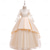 cheap Party Dresses-Kids Girls&#039; Party Dress Floral Sleeveless Performance Special Occasion Elegant Princess Polyester Summer Spring 4-13 Years Multicolor White Champagne
