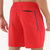 voordelige actieve herenshorts-Voor heren Atletische korte broek Korte broek Hardloopshorts Sportbroek Zak Trekkoord Elastische taille Effen Comfort Sneldrogend Korte Buitensporten Dagelijks Uitgaan Modieus Casual Zwart Rood