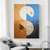 cheap Abstract Paintings-Handmade Oil Painting Canvas Acrylic Wall Art Decoration Abstract Creative Geometric Patterns for Home Decor Rolled Frameless Unstretched Painting