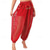 economico Accessori danza-costume da danza del ventre da donna pantaloni lanterna con monete spacchi laterali pantaloni harem lucidi con paillettes pantaloni arabi di Halloween