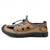 cheap Outdoor Sandals-Men&#039;s Brown Outdoor Sandals with Breathable Mesh and Adjustable Lacing System, Durable Sole - Perfect for Hiking, Camping and Summer Activities