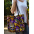 abordables Bolsos de mano y tote-Bolso de mano de lujo con estampado de máscara de carnaval: bolso de hombro vibrante inspirado en el festival, bolso de compras espacioso y duradero, perfecto para carnaval, fiestas y uso diario