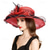 abordables Fascinateurs &amp; Chapeaux-Élégant Rétro Vintage Derby accessoire Chapeau Chapeau d'église Dame Noble Déguisement Femmes Saint-Valentin Derby Fête de mariage Foulard Adulte Chapeau Printemps &amp; Été