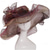 cheap Party Hats-Women Party Church Derby Top Hats Organza Sun Visor Cap Ladies Flowers Fascinators Big Wide Brim Fedoras
