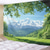 billige Skogteppe-Landskap Skog Henge Teppe Veggkunst Stor Teppe Mural Dekor Fotograf Bakgrunnsduk Plakat Gardin Hjem Soverom Stuen Dekorasjon