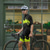 billiga Klädsatser för män-Herr Cykeltröja med shorts Kortärmad Bergscykling Vägcykling Gul Blå Grön Graffiti Cykel Elastan sporter Graffiti Kläder