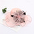 cheap Party Hats-Hats Organza Sun Hat Holiday Tea Party Cocktail Elegant Vintage Cute With Floral Headpiece Headwear