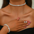 cheap Jewelry Sets-Bridal Jewelry Sets One-piece Suit Alloy 1 Bracelet Earrings Necklace Women&#039;s Stylish Luxury Cute Fancy Joy Geometric Jewelry Set For Party Evening Wear