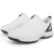economico Scarpe da Golf da Uomo-scarpe da golf bianche da uomo con chiusura a cerniera, tomaia traspirante e suola ammortizzata per comfort e prestazioni sul campo