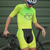 billiga Tröjor för män-Herr Cykeltröja Lutning Bokstav &amp; Nummer Kortärmad Cykel T-shirt Tröja med 3 bakfickor Bergscykling Snabb tork Anatomisk design Uppsugande Andningsfunktion sporter Röd Blå Grön Kläder