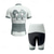 cheap Men&#039;s Clothing Sets-Men&#039;s Cycling Jersey with Shorts Short Sleeve Mountain Bike MTB Road Bike Cycling Yellow Orange Gray Graphic Bike Spandex Sports Graphic Clothing Apparel