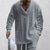 cheap Basic T shirts-Men&#039;s T Shirt Tee Tee Top Long Sleeve Shirt Long Sleeve V Neck Fall N / A Plain Fashion Designer Basic Jacquard Vacation Street Going out Black White Navy Blue Top Tee for Men