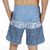cheap Men&#039;s Swimming Shorts-Men&#039;s Bathing Suit Board Shorts Swim Shorts Swim Trunks Stripes Graphic Prints Quick dry Breathable Drawstring Elastic Waist Vacation Beach Hawaiian Casual Lake Blue Black