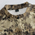 abordables Maillots pour hommes-Homme Maillot de cyclisme Camouflage Manche Courte Cyclisme T-shirt Maillot avec 3 poches arrière VTT Vélo tout terrain Séchage Rapide Design Anatomique Évacuation de l'Humidité Respirant Des sports