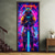 cheap Door Covers-Neon Samurai Door Decorations Door Covers Door Tapestry Door Curtain Decoration Backdrop Indoor/Outdoor Door Banner for Front Door Farmhouse