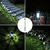 billige Pathway Lights &amp; Lanterns-5 stk utendørs solcelle lite rør lampe gårdsplass hage sti gjerde plen bryllup festival atmosfære dekorativ lampe