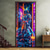 cheap Door Covers-Neon Samurai Door Decorations Door Covers Door Tapestry Door Curtain Decoration Backdrop Indoor/Outdoor Door Banner for Front Door Farmhouse