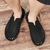 voordelige Vakantiesandalen-Heren bruine instapsandalen voor buiten met gevlochten details, casual stijl voor zomer- en strandactiviteiten