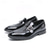 cheap Semi-Formal-Men&#039;s Patent Leather Burgundy Loafers with Crocodile Texture and Buckle Detail – Elegant Slip-On Shoes for Formal Occasions and Business Wear