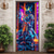 cheap Door Covers-Neon Samurai Door Decorations Door Covers Door Tapestry Door Curtain Decoration Backdrop Indoor/Outdoor Door Banner for Front Door Farmhouse