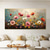 preiswerte Blumen-/Botanische Gemälde-handgemachtes Original buntes Blumengemälde Ölgemälde auf Leinwand abstrakte florale Wandkunst für Wohndekoration mit gespanntem Rahmen ohne Innenrahmen