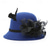 cheap Party Hats-Women&#039;s Imitation Wool Felt Flowers Church Bowler Hats
