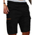 cheap Classic-Men&#039;s Cargo Shorts Shorts Summer Shorts Drawstring Elastic Waist Multi Pocket Plain Comfort Wearable Knee Length Outdoor Sport Daily Fashion Casual Black White