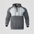 billige grunnleggende hettegensere for menn-Herre Hattetrøje Svart Vin Navyblå Kakifarget Grå Med hette Fargeblokk Lapper Lomme Sport &amp; Utendørs Daglig Ferie Polyester Gatemote Grunnleggende Fritid Høst Vinter Klær Gensere Gensere