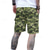 cheap Classic-Men&#039;s Cargo Shorts Camo Shorts Shorts Summer Shorts Drawstring Elastic Waist Multi Pocket Camouflage Comfort Wearable Knee Length Outdoor Sport Daily Fashion Casual White Light Green
