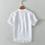 cheap Business Casual-Men's Shirt Linen Shirt Popover Shirt Casual Shirt Cotton Shirt Plain Vacation Street White Royal Blue Sky Blue Light Grey Short Sleeve Band Collar Summer Clothing Apparel Button-Down
