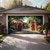 cheap Garage Door Covers-Landscape Garden Theme Door Decorations Garage Door Cover Outdoor Banner Large Backdrop for Holiday Outdoor Garage Door Home Wall Decorations